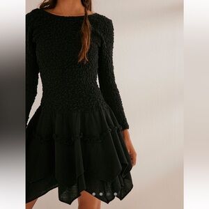 Free People “What A Time Drop-Waist Mini”